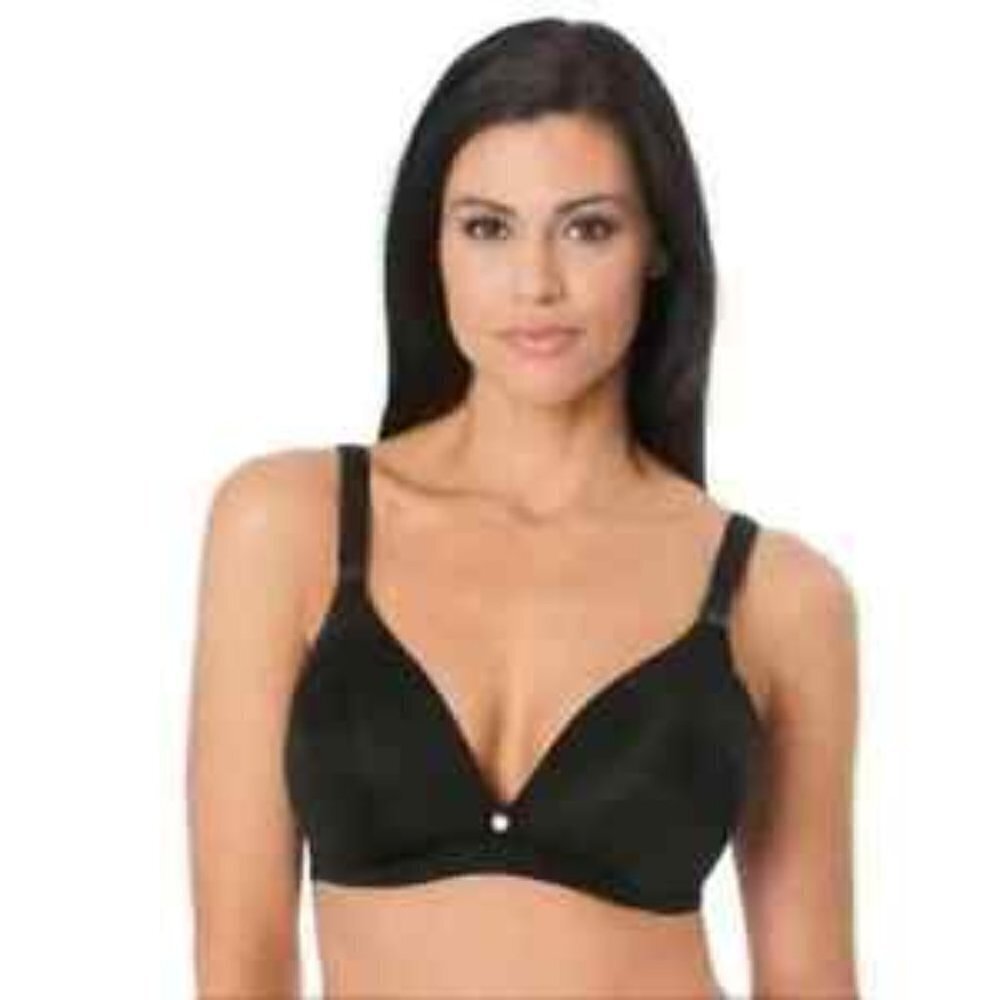 A pea In The Pod Maternity Black Bra Wireless 36DD Seamless Soft Cup